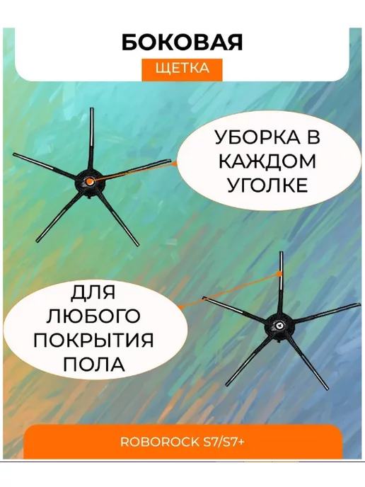 Mituroom Аксессуары для робота пылесоса Xiaomi, Roborock S7 и S7+, 6 шт, фото 6