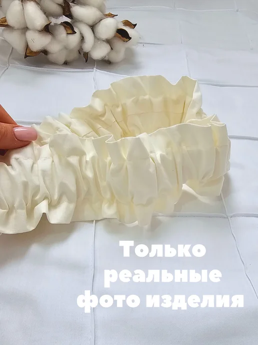 Лента для конверта новорожденного, белый, фото 3