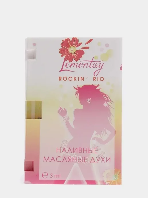 Lemontay 521 Духи масляные Rockin rio 10 мл + стеклянный пробник, 10 мл, фото 5