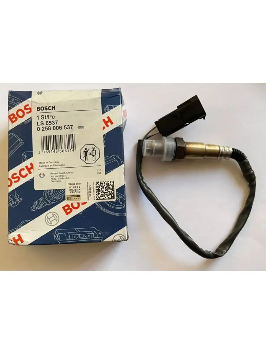 Датчик кислорода Bosch-0258006537 Bosch 123736475 купить за 1 284 ₽ в  интернет-магазине Wildberries