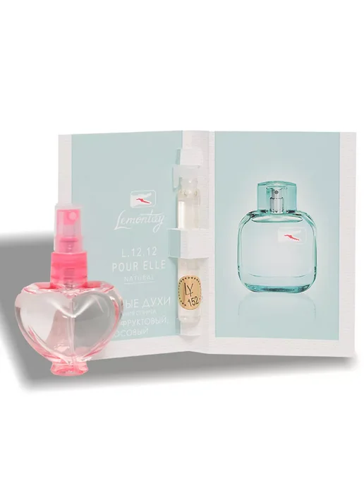 Lemontay 152 Духи elle natural. Миниатюра 25мл + пробник 3 мл, 25 мл, 3 мл