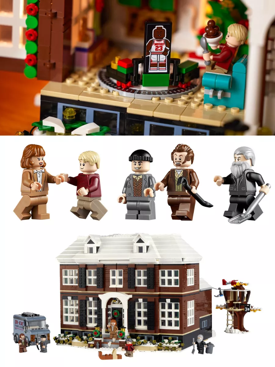 Конструктор Home Alone Один Дома Коттедж Кевина LEGO 123801099 купить за 13  222 ₽ в интернет-магазине Wildberries