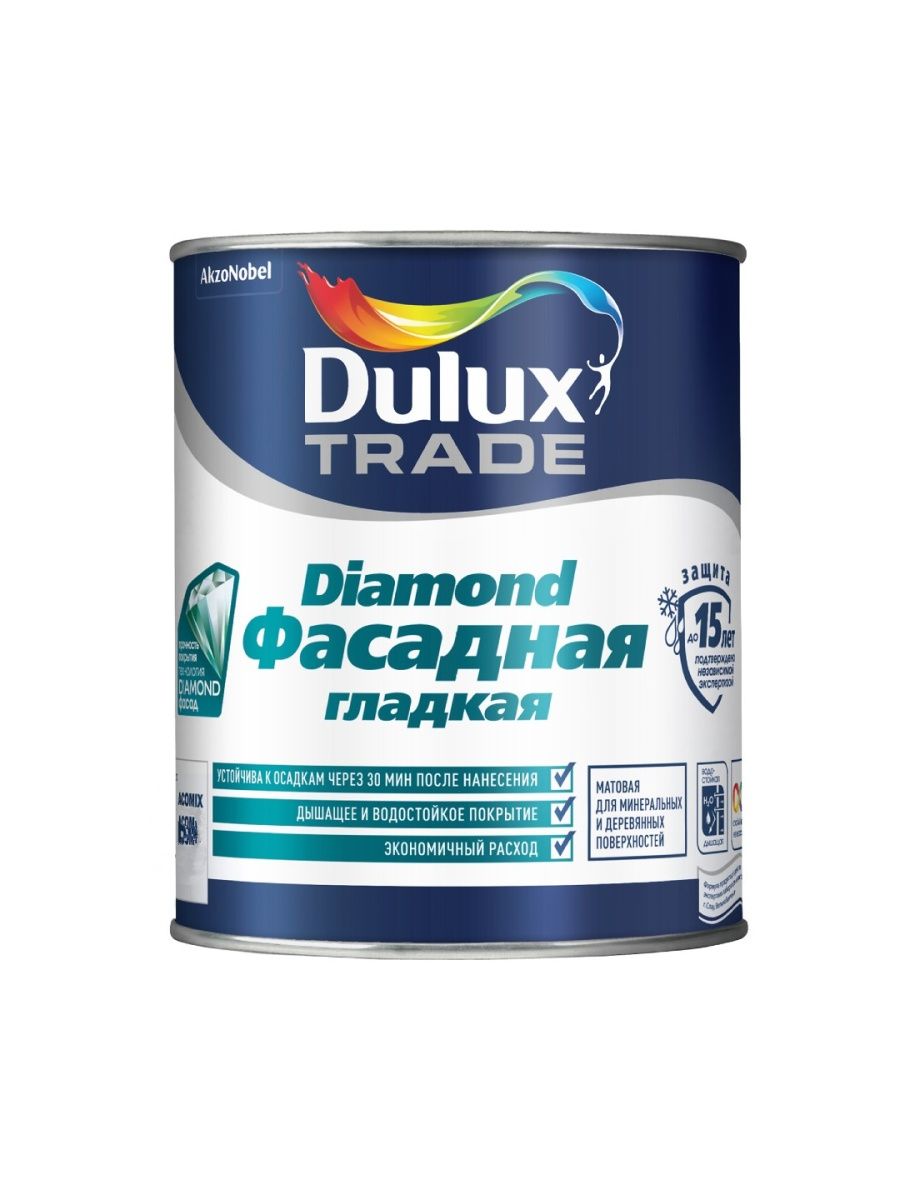 Краска Dulux professional Diamond. Краска Dulux professional Diamond фасадная гладкая матовая 2.5. Краска фасадная Делюкс Даймонд. Dulux Diamond 9 л.