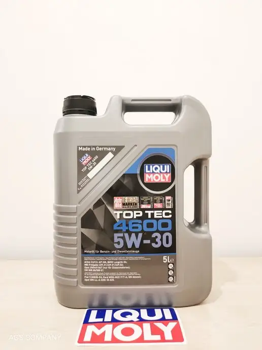 Liqui Moly Масло моторное Ликви Моли TOP TEC 4600 5W-30 5л