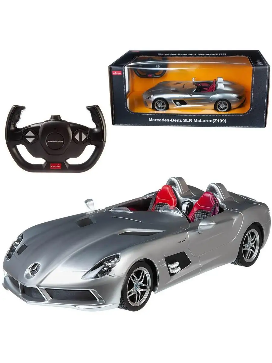 Машина Mercedes-Benz SLR RASTAR 123992601 купить за 4 160 ₽ в  интернет-магазине Wildberries