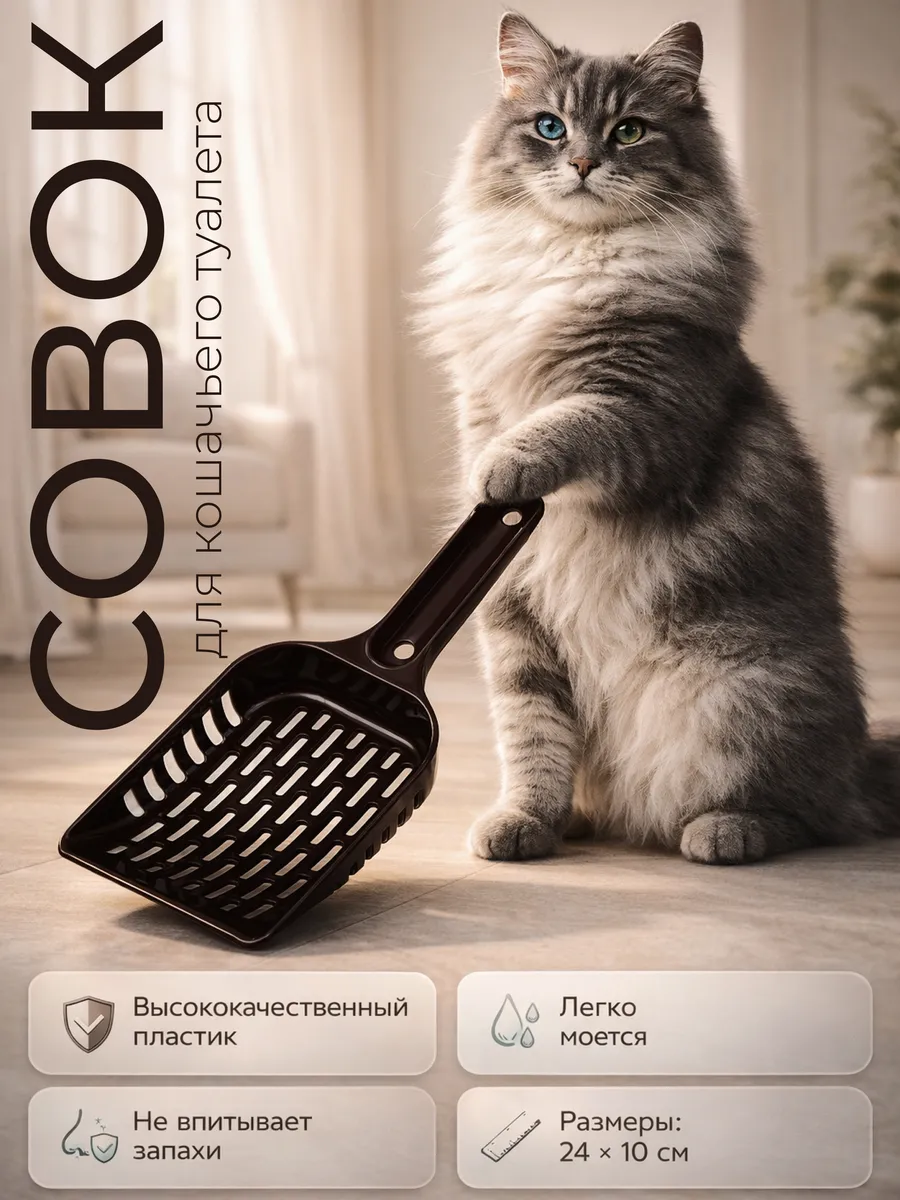 Совок для кошачьего туалета