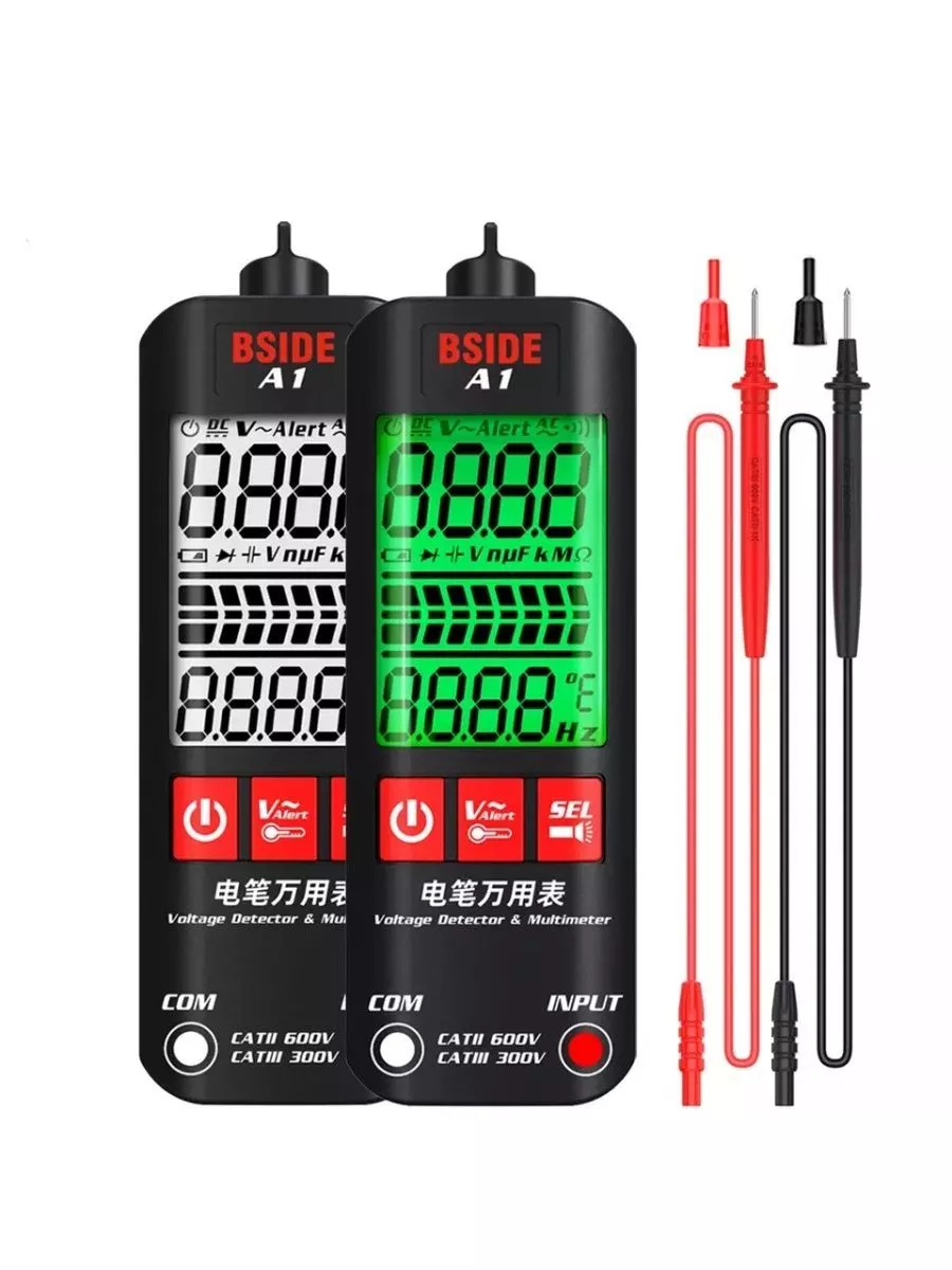 Мультиметр автоматический A1 BSIDE 124008035 купить за 1 572 ₽ в  интернет-магазине Wildberries