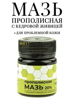 40 мл. Мазь прополисная с живицей (п 20%, ж 5%) Жива 124010652 купить за 373 ₽ в интернет-магазине Wildberries