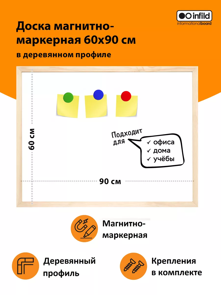 Доска магнитно-маркерная...
