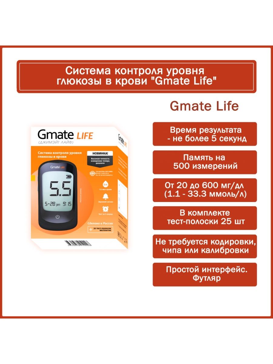Gmate life цены