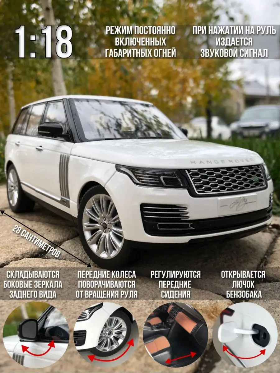 Машина Lend Rover Range Rover металлическая ASToy 124106564 купить за 6 637  ₽ в интернет-магазине Wildberries