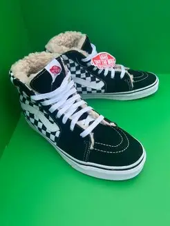 Зимние кеды Vans с мехом утепленные VANS 124213839 купить за 4 176 ₽ в интернет-магазине Wildberries