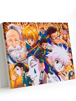 Хантер х Хантер Hunter x Hunter Картина по номерам 40х50 Art on Canvas 124418468 купить за 408 ₽ в интернет-магазине Wildberries