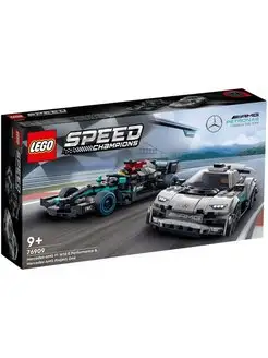 Конструктор 76909 Mercedes-AMG F1 W12 E и Project One LEGO