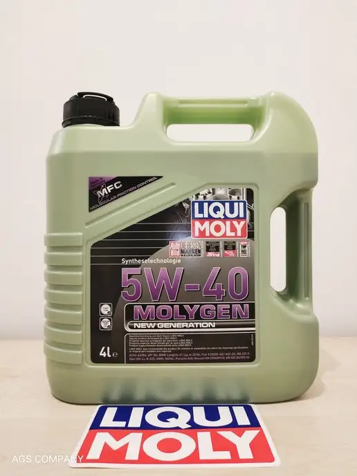 Liqui Moly Ликви Моли Molygen New Generation 5W-40 4л