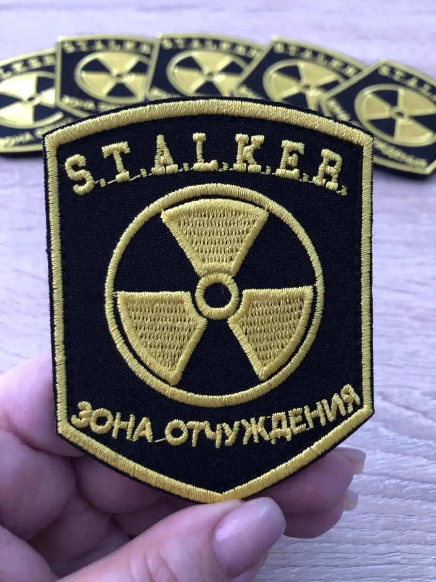 Шеврон на липучке Сталкер Зона отчуждения STALKER PATCH 124557337 купить за  489 ₽ в интернет-магазине Wildberries