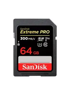 Карта памяти SDXC 64GB Extreme PRO UHS-II Sandisk 124639864 купить за 11 891 ₽ в интернет-магазине Wildberries