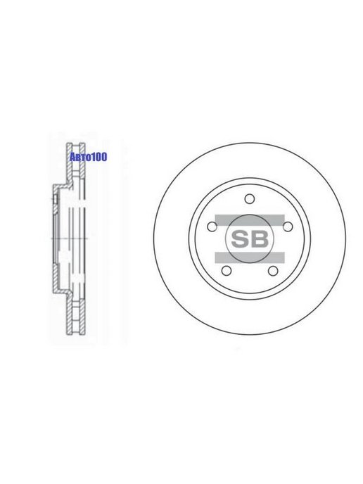 Sangsin brake каталог. SANGSIN sd4315 диск тормозной.