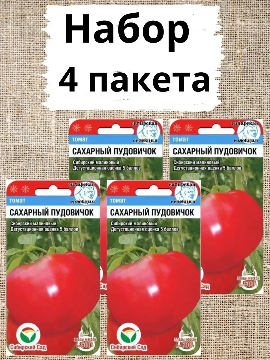 Томаты Сахарный Пудовичок Отзывы Фото
