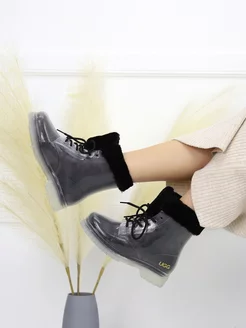 Сапоги резиновые DRIZLITA TWIX с утеплителем UGG Australia 124799020 купить за 1 790 ₽ в интернет-магазине Wildberries