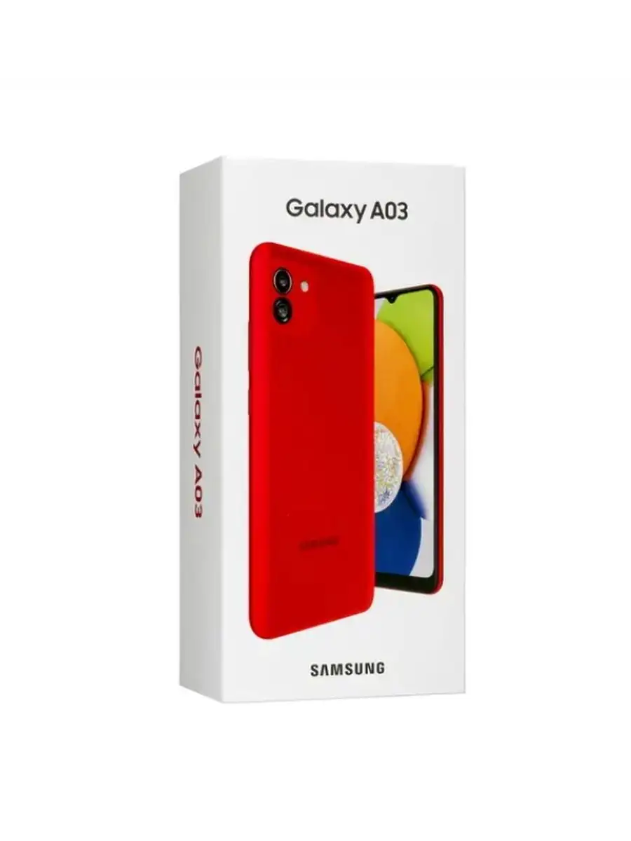 Смартфон GALAXY A03 32GB Samsung 124808110 купить в интернет-магазине  Wildberries