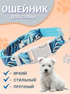 Декоративный цветной ошейник для собак Белый хвост 124829094 купить за 287 ₽ в интернет-магазине Wildberries