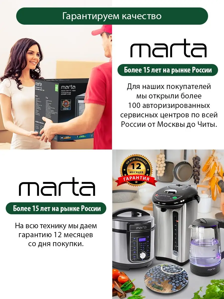 Кофемолка электрическая, 2 чаши, 65 г, 350Вт Marta 124905254 купить за 1  674 ₽ в интернет-магазине Wildberries