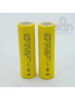 Sunrising Аккумулятор Ni-Cd, АА, 1.2V, 1000mAh, с наконечником, 2шт