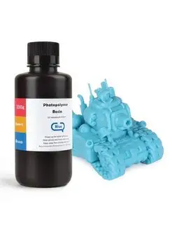 Фотополимерная смола ABS-Like Resin Голубой, 1 л Elegoo 124913634 купить за 2 295 ₽ в интернет-магазине Wildberries