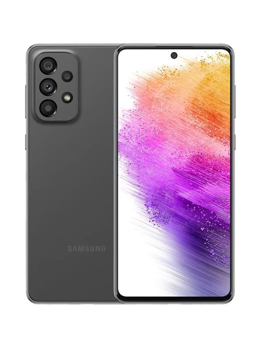 Смартфон Samsung Galaxy A73 5G 8/256GB Gray Samsung 124979330 купить в  интернет-магазине Wildberries