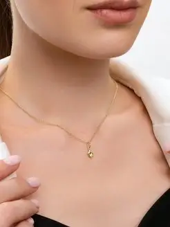 Подвеска с турмалином в позолоте серебро капелька на шею Teya jewelry 124985498 купить за 342 ₽ в интернет-магазине Wildberries