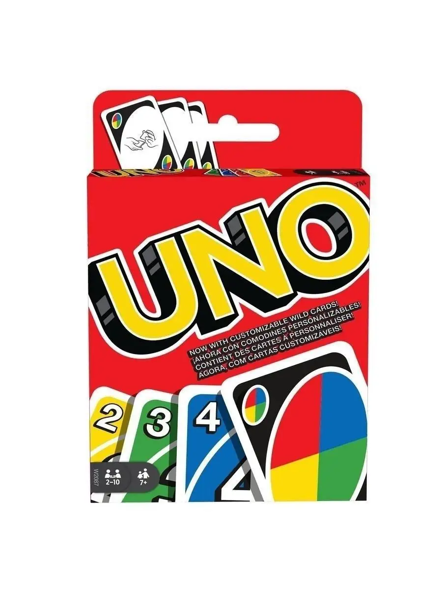 Игра настольная карточная Mattel Uno UNO 125169292 купить за 230 ₽ в  интернет-магазине Wildberries