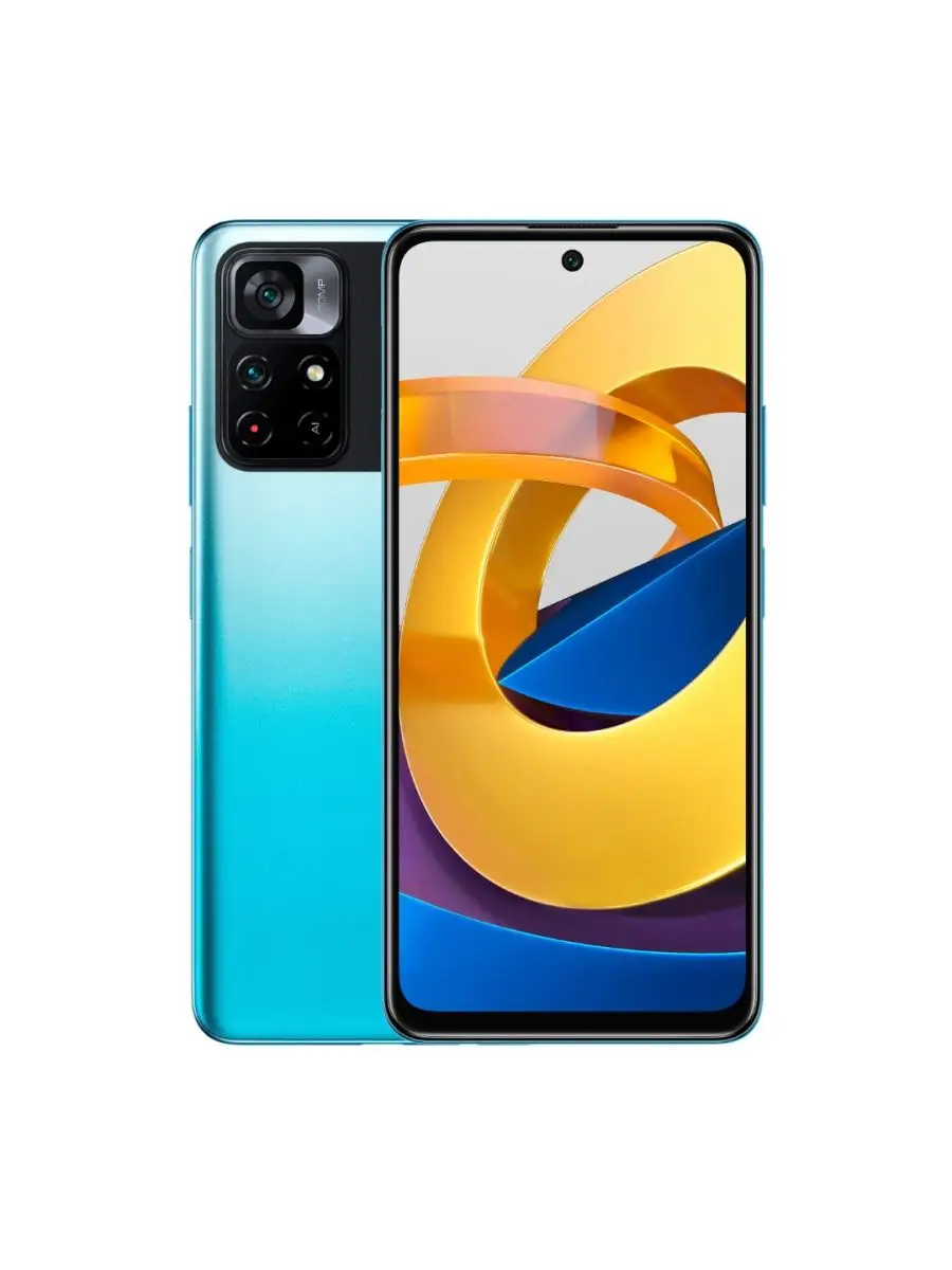 Смартфон POCO M4 Pro 8GB+256GB Blue POCO 125442914 купить в  интернет-магазине Wildberries