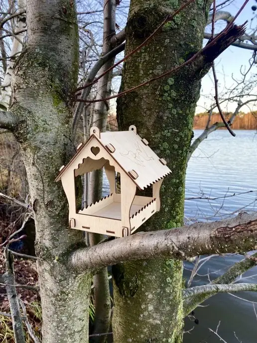 WOOD WINGS Скворечник Кормушка для птиц, вариант