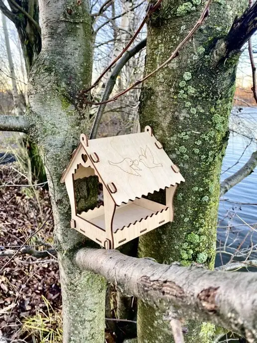 WOOD WINGS Скворечник Кормушка для птиц, вариант, фото 2