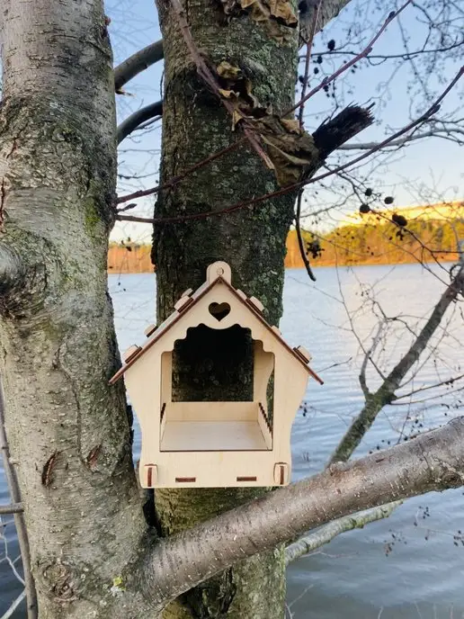 WOOD WINGS Скворечник Кормушка для птиц, вариант, фото 3