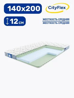 Матрас беспружинный Twist 12 R 140х200 CityFlex 125995263 купить за 5 315 ₽ в интернет-магазине Wildberries