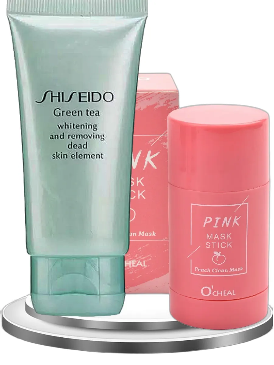 Пилинг-скатка и Глиняная маска для лица SHISEIDO 126177556 купить за 246 ₽  в интернет-магазине Wildberries