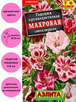 Годеция Махровая, смесь Агрофирма Аэлита 126201582 купить за 117 ₽ в интернет-магазине Wildberries