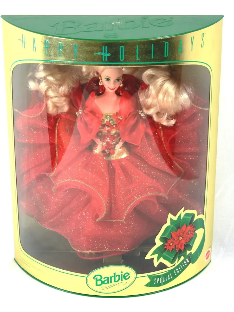 Holiday barbie 1993 sale