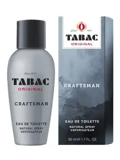 Туалетная вода Original Craftsman 50 мл Tabac 126819667 купить за 1 762 ₽ в интернет-магазине Wildberries