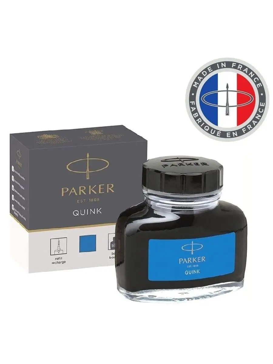 Флакон с чернилами Quink Ink Z13 светло-синие чернила