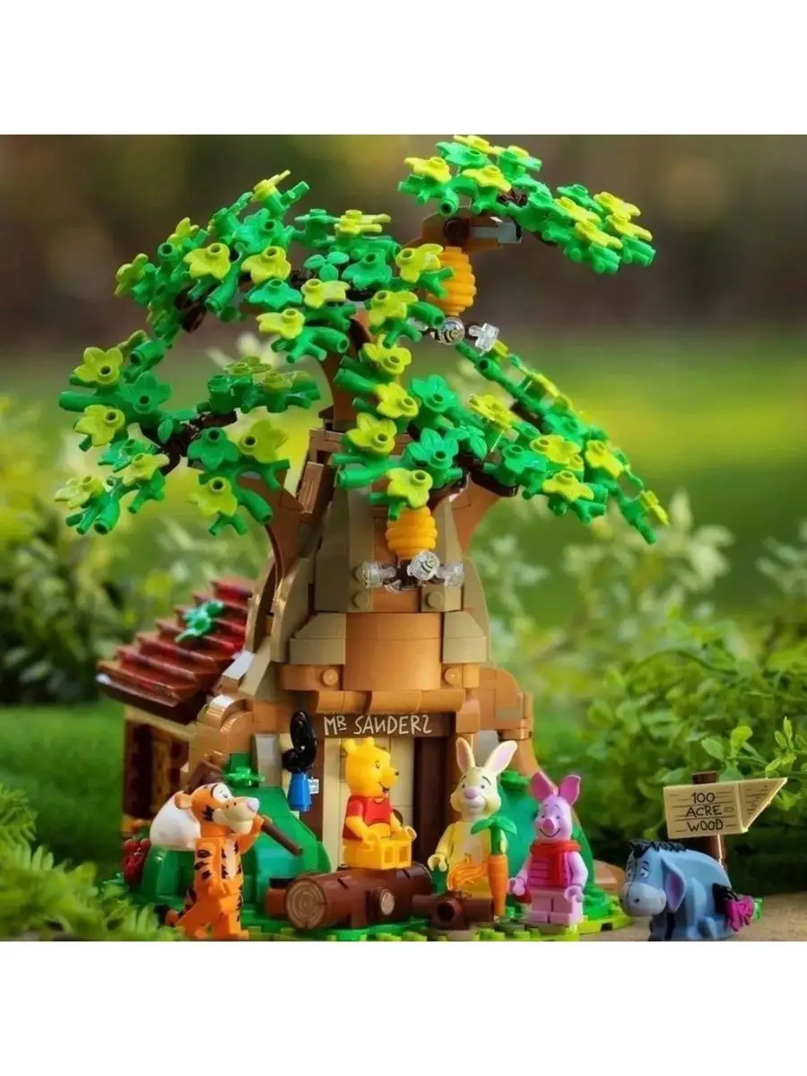 Конструктор Winnit Pooh Домик Винни Пуха аналог LEGO LEGO 127017881 купить  за 3 601 ₽ в интернет-магазине Wildberries