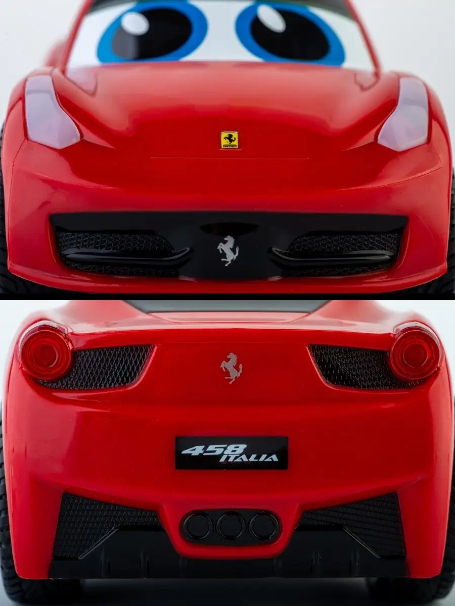 Bburago Машинка для малышей Ferrari 458 Italia гоночная