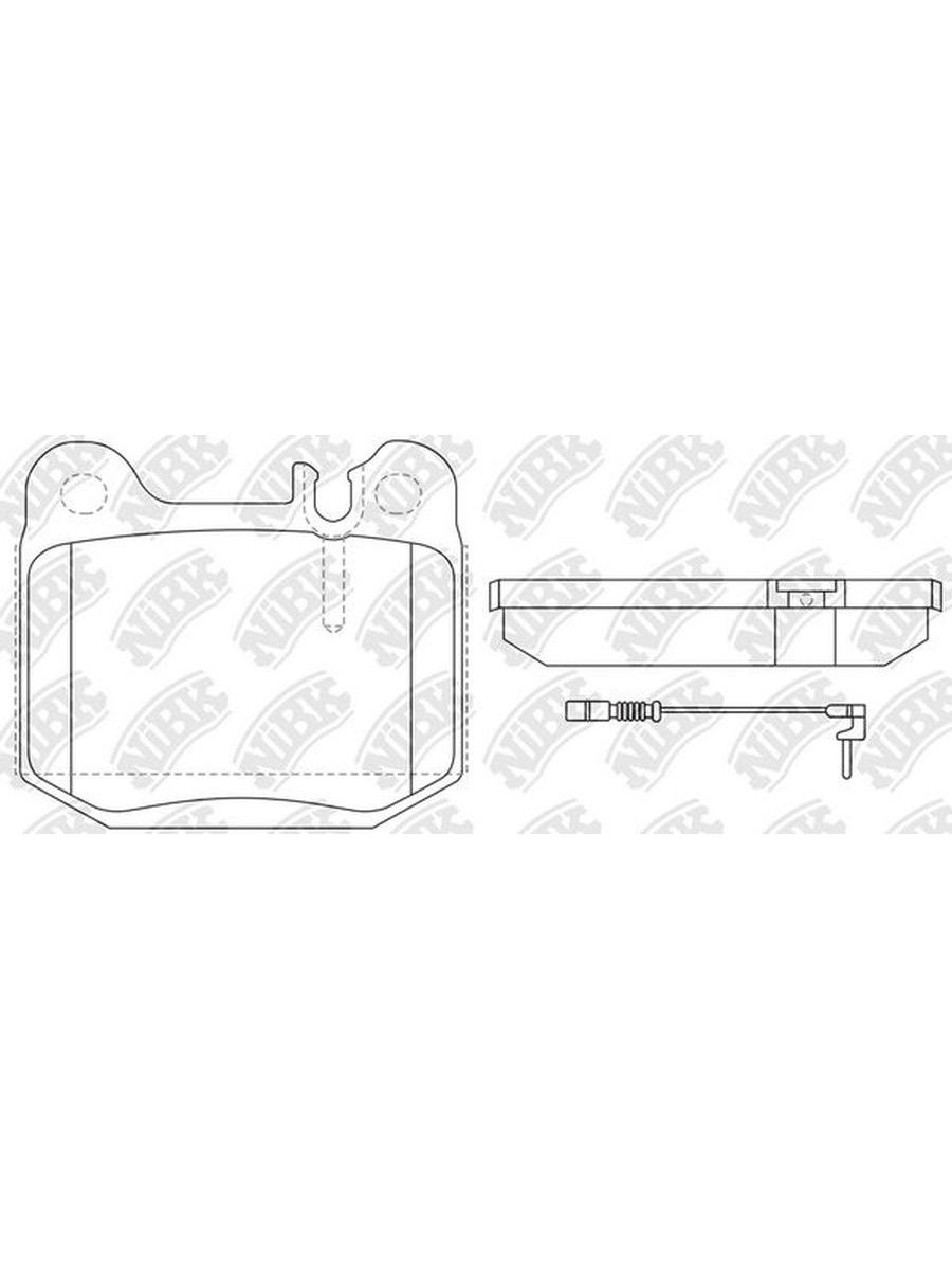 Колодки w163. Задние колодки w201. A1634200720. NIBK pn8397 колодки торм.зад.. NIBK pn0349 колодки торм.зад..