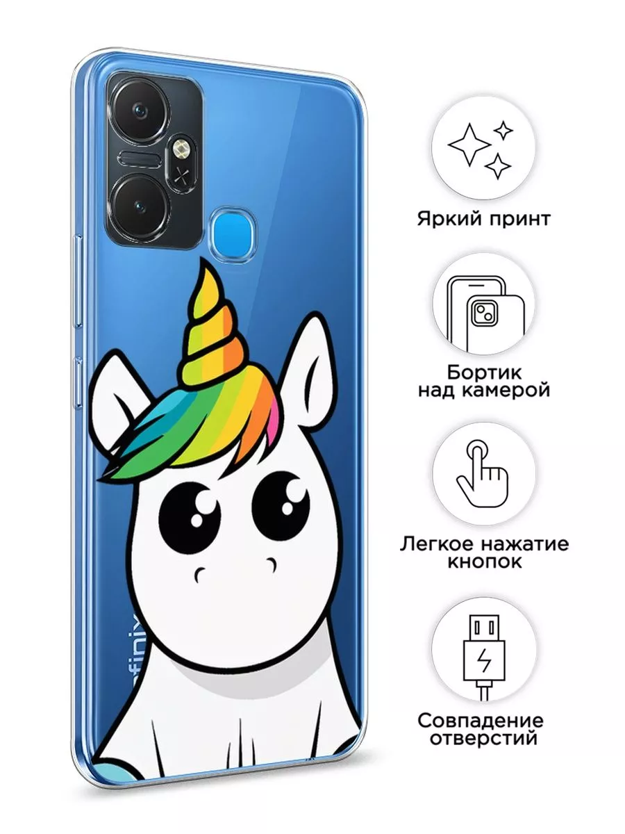 Чехол на Infinix Smart 6 Plus с рисунком Infinix 127697745 купить в  интернет-магазине Wildberries