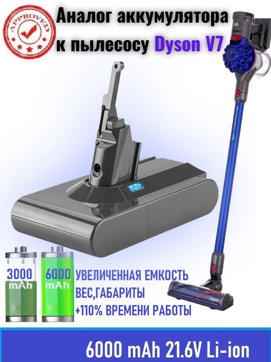 Аккумулятор для дайсон v7