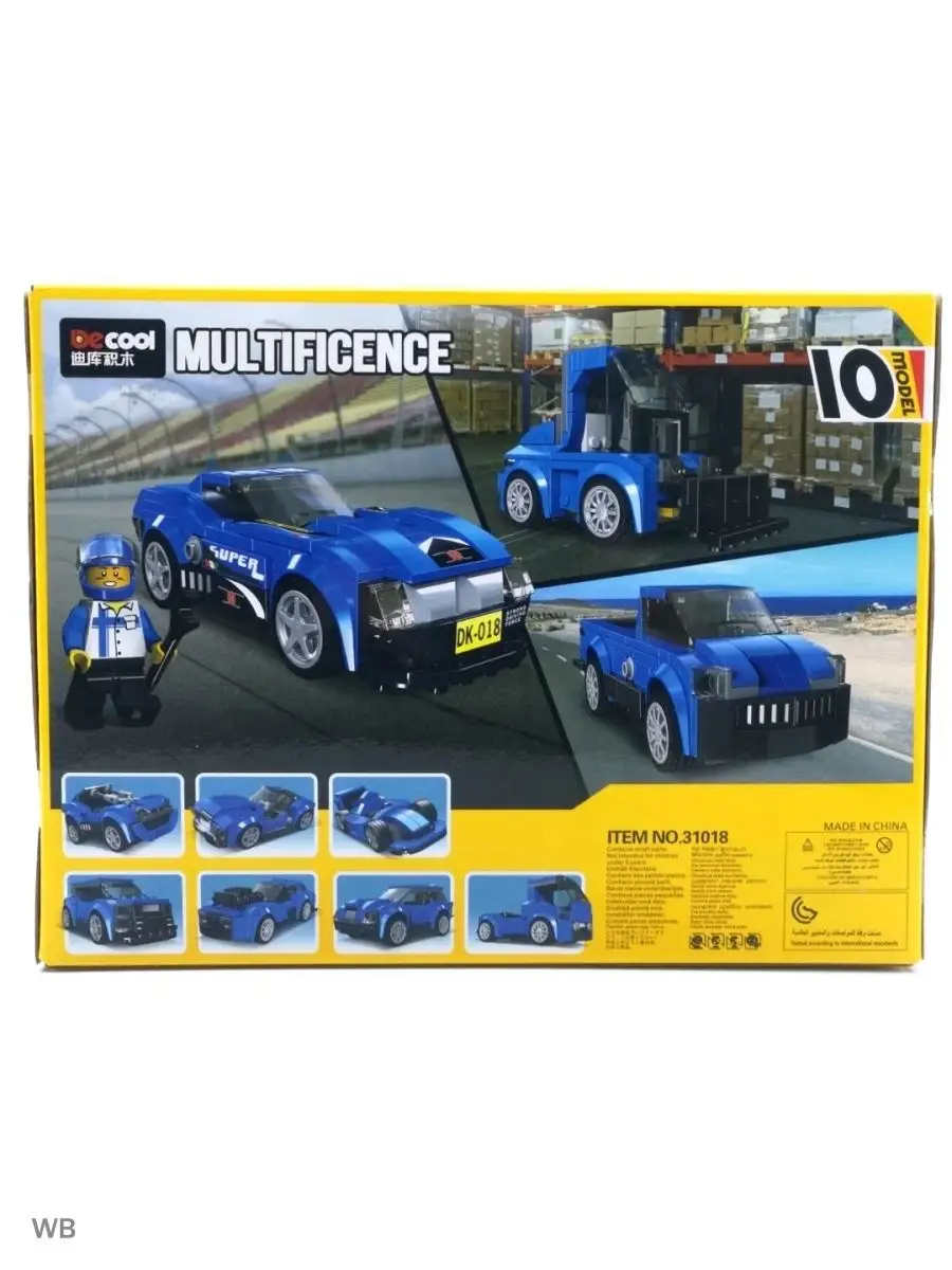 Конструктор Technic Техник Синяя машина аналог LEGO LEGO 128170055 купить  за 898 ₽ в интернет-магазине Wildberries