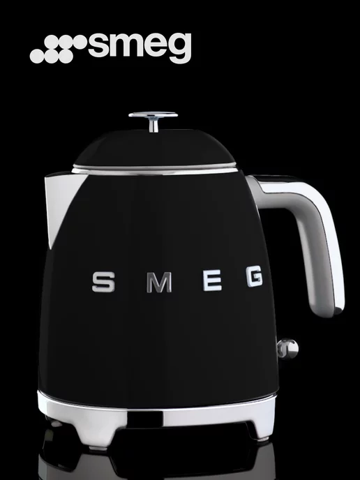 SMEG Чайник электрический мини KLF05BLEU 0,8л