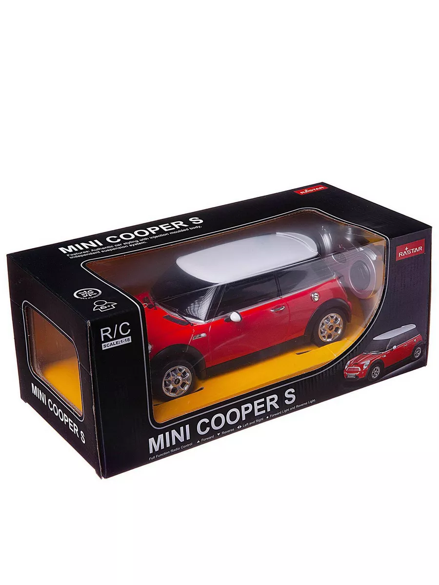 Машина 1:18 Minicooper S, красный 20900R RASTAR 128585413 купить за 1 807 ₽  в интернет-магазине Wildberries